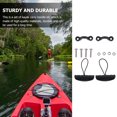 thumbnail image 6 of unbranded 14Pcs Convenient Kayak Pull Handles Practical Kayak Carry Handle Kit (Black), 6 of 8