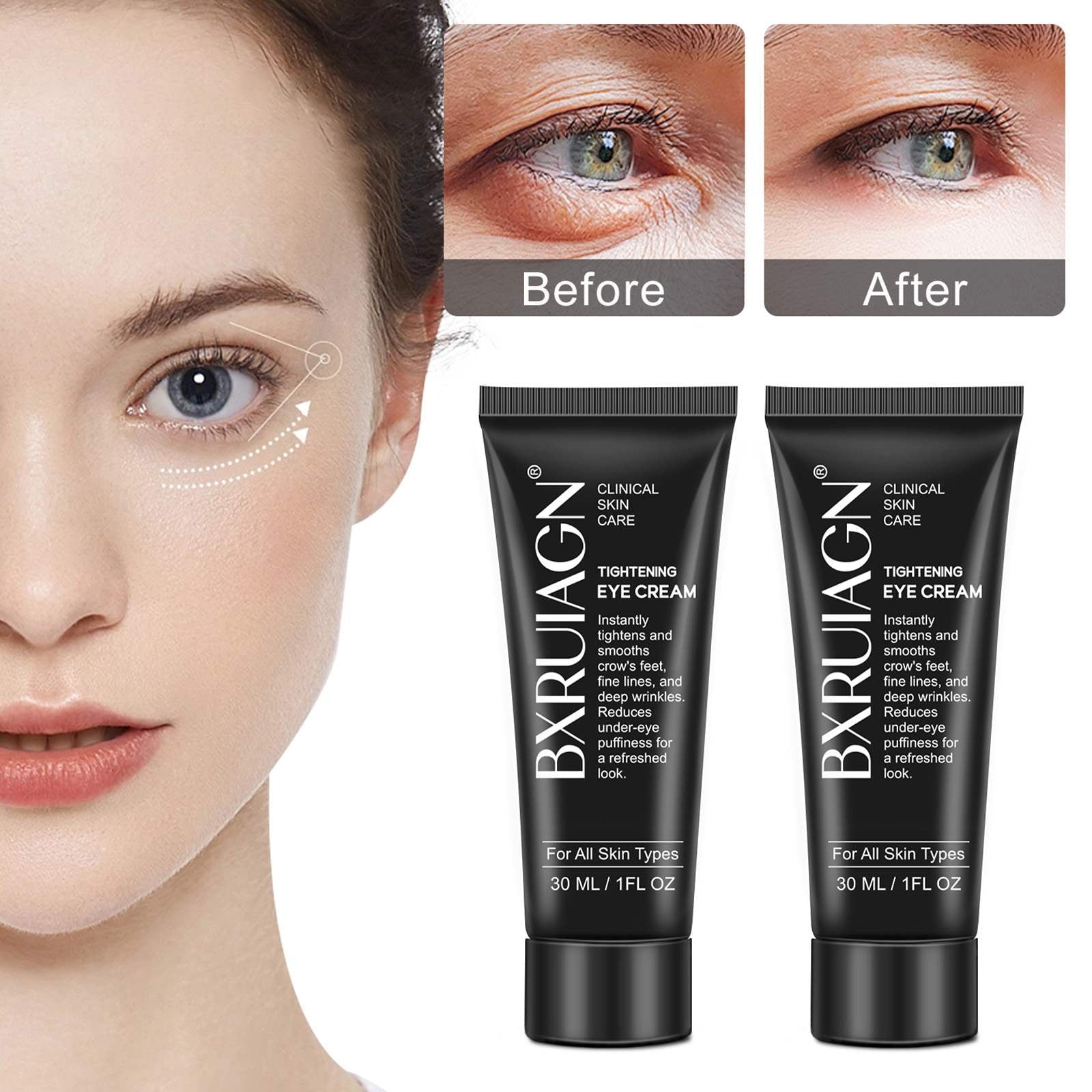 AITREE Eye Cream, 5 Seconds Instant Wrinkle Tightener, Dark Circle