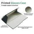 thumbnail image 2 of 2 Pack Eyeglass Case Hard Shell with Foldable Design, Portable Sunglass Case for Glasses Protection , Lightweight, 2 of 7