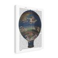 thumbnail image 2 of Trademark Fine Art 'Machine Aerostatique Hot Air Balloon' Canvas Art by Fab Funky, 2 of 3