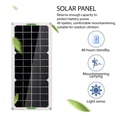 thumbnail image 5 of 30W Solar Panel Car Trickle 12V Battery Charger with 100A Controller, 5 of 7