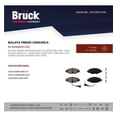 thumbnail image 3 of Balata Freno Ceramica Bruck-Germany EE-8V0698151-CER, 3 of 3