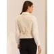 thumbnail image 3 of Chaleco Vintage Allegra K para Mujer con Botones Steampunk Jacquard Sin Mangas Beige XL, 3 of 6