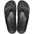 thumbnail image 2 of Crocs Sandales de Plage Classiques Unisexes pour Hommes et Femmes, Noir, 17 US, 2 of 3