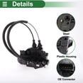thumbnail image 4 of Motor del actuador de bloqueo de puerta de potencia del lado del conductor delantero izquierdo de Unique Bargains para Hyundai Santa Fe 2007-2009 con cable No.813102B020, 4 of 8