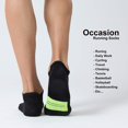 thumbnail image 5 of Running Ankle Socks with Cushion, Low Cut Athletic Tab Socks for Men and Women 6 Pack, 5 of 5