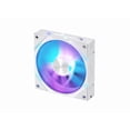 thumbnail image 5 of MSI MPG EZ120 ARGB WHITE-1W Fan - 120mm ARGB Fan, Fluid Dynamic Bearing with Extra nut Fixing, Mystic Light & Cooling Wizard Support with MSI motherboards, 1900RPM, 2 Years Warranty, 5 of 5