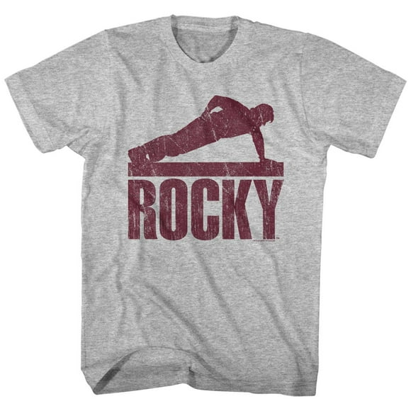 Rocky T-Shirt Adulte Push-Up Balboa 1 Bras Champion de Boxe des Années 1970