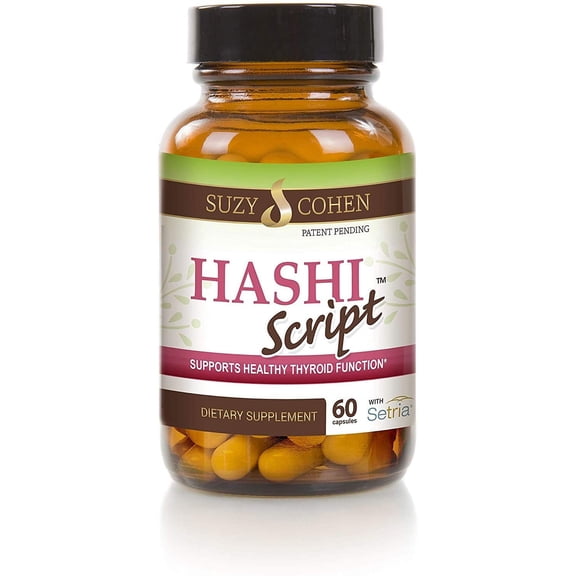 HashiScript Thyroid and Immune Support Formula with Catalase and Glutathione - by Suzy Cohen