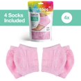 thumbnail image 4 of Calcetines hidratantes Fuzzy Sleep ZenToes con vitamina E y aceite de oliva, 4 of 7