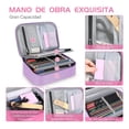 thumbnail image 4 of Estuche Para Lapices 72 Ranuras Lapiceras Organizadoras Modelo Morado, 4 of 4
