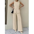 thumbnail image 7 of PRETTYGARDEN Women's 2 Piece Sets Summer Work Clothes Sleeveless Blazer Vest Pants Suits Spring Business Casual Outfits, 7 of 7