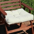 thumbnail image 5 of Sunnydaze 20" x 20" Beige Square Seat Cushion Set, 2 Count, 5 of 8