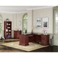 thumbnail image 3 of kathy ireland Office L Desk with Lateral File and Bookcase in Cherry, 3 of 8