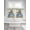 Beige, variant on Animals Flowers 2 Panel Kitchen Curtains for Small Windows, Weeping Spring Floral Elegant Pastoral Bathroom Tier Curtain, Short Window Treatment for Bedroom/Living Room 55"x24"