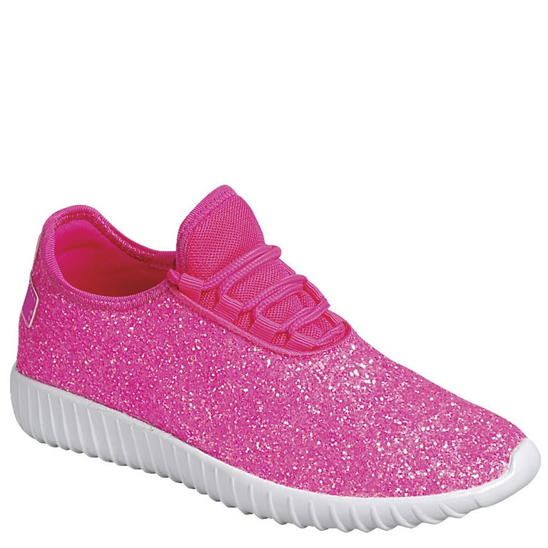 Pink Sparkly Sneakers | Color: Pink | Size: 7.5 | Zjamocha's Closet