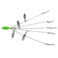 thumbnail image 4 of Umbrella Fishing Bass Lure Rig 5 Arms Alabama Rig Head Swimming Bait with Swivel, 4 of 9