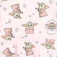 thumbnail image 4 of Star Wars The Mandalorian Baby Yoda Infant Baby Girls French Terry Dress Scrunchy Set 18 Months, 4 of 5