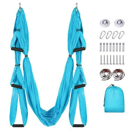 Trideer - extra sterke yoga bal - Blauw 58-65 cm - Met Pomp - gymnasti Trideer - extra sterke yoga bal - Blauw 58-65 cm - Met Pomp - gymnasti
