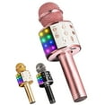 thumbnail image 1 of Wireless Microphone Multi-purpose LED Karaoke Microphone Speaker Microphone, 1 of 9