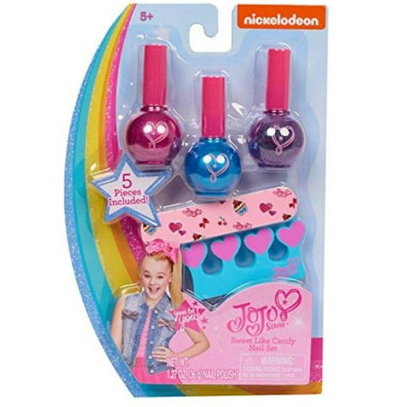 JoJo Siwa Sweet Like Candy Nail Set, Multicolor - Walmart.com