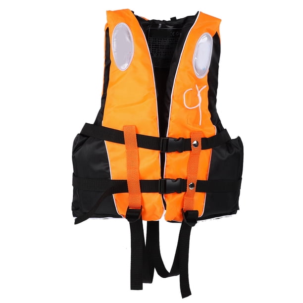 Chaleco de Natación ANGGREK Chaleco Salvavidas Universal Ajustable Adultos Niños Flotador