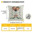 thumbnail image 4 of Upgraded Personalized Photo Customized Pillowcase For Birthdays And Anniversaries Couple Exclusive M, 4 of 7