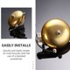 thumbnail image 2 of 2 unids Bicycle Bell Bike Mountain Bike Cobre Campana grande Ciclismo Accesorios, 2 of 7