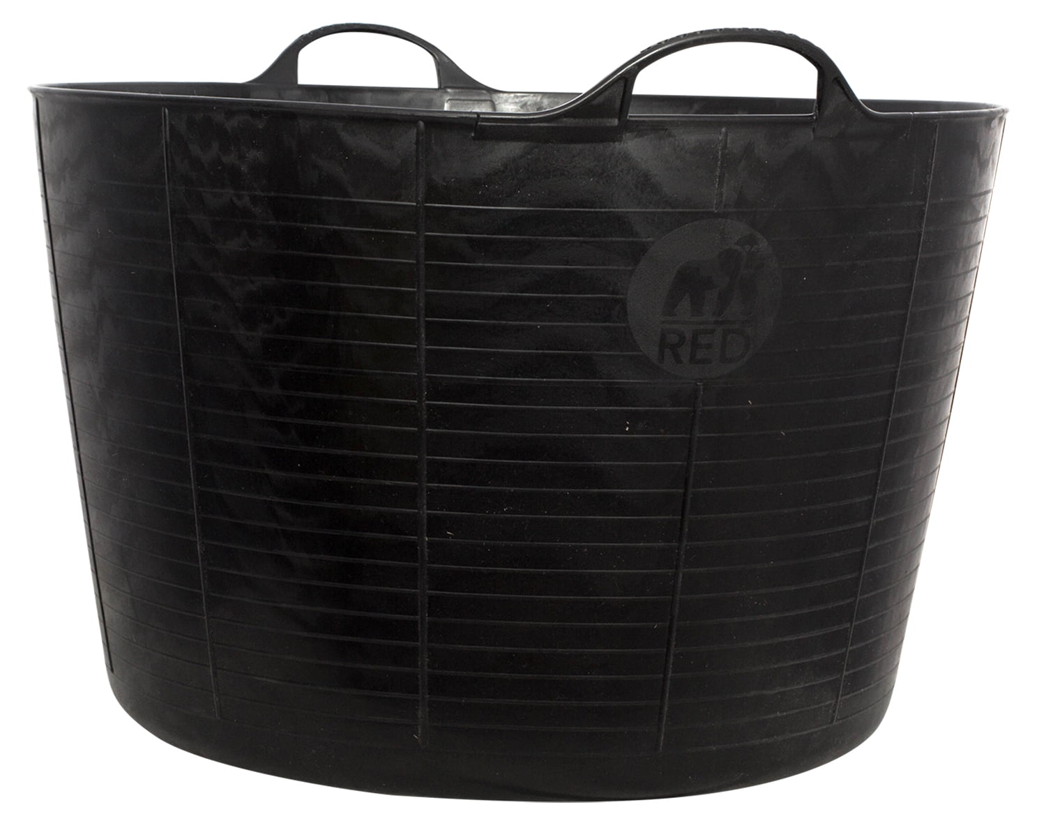 Red Gorilla SP75GBK 19.8 Gallon Extra Large Black Recycled Gorilla Tub