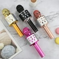 thumbnail image 2 of Karaoke Microphone Wireless Karaoke Mic Speaker Karaoke Machine with LED light, 2 of 10