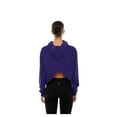 thumbnail image 5 of Women's New Era Purple Los Angeles Lakers Glam Game Open Back Hoodie, 5 of 5