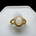 thumbnail image 4 of Lindsey Statement Ring Fire Opal Cubic Zirconia Womens Ginger Lyne Collection, 4 of 5