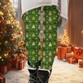 thumbnail image 1 of Pantalones largos con estampado navideño, cintura alta, elásticos y suaves, para niña, 1 of 8