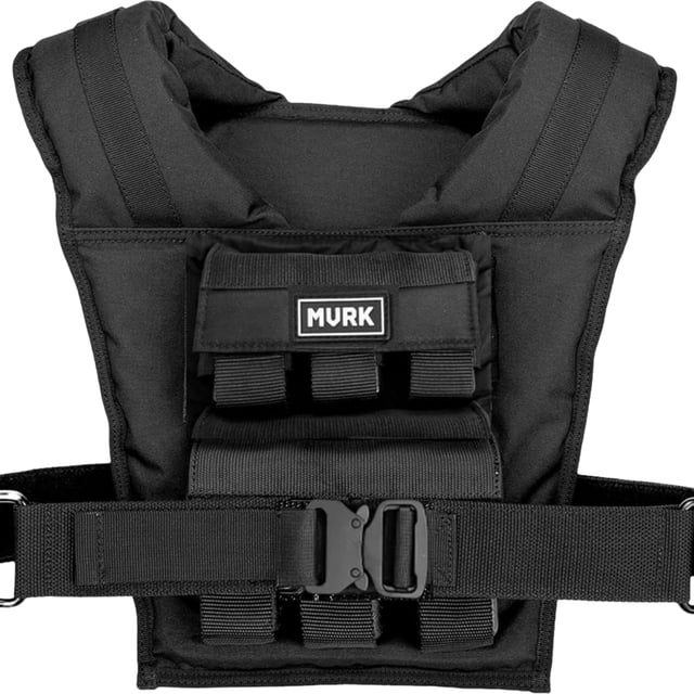Chaleco lastrado ajustable MVRK con 12 pesas de hierro, 12,5 kg