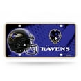 thumbnail image 1 of Baltimore Ravens Metal License Plate, 1 of 2