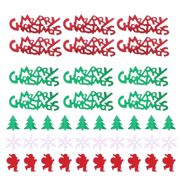 3 Packs Christmas Sequins Confetti Party Confetti Decor Christmas Table Decor
