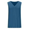 thumbnail image 3 of Womens Summer Puff Short Sleeve Tops Dressy Casual V-Neck T-Shirts Cute Blouse for Work, 3 of 7