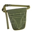 thumbnail image 2 of Handy Garden Tool Belt, Canvas Small Tool Belt Pouch Gardening Tools belt Tool Storage for Gardening Craftsmen Carpenters Green, 2 of 7