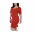 thumbnail image 3 of InstantFigure Curvy Plus Size Short Dress Short Sleeves 168027C, 3 of 11