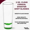thumbnail image 3 of Cordial Shooter Shot Glasses 2 oz. Set of 10, Bulk Pack - Great for Birthdays, Parties, Indoor & Outdoor Events - Green, 3 of 5