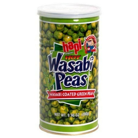 Hapi, Wasabi Green Peas Hot Can, 9.9-Ounce (12 Pack)