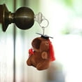 thumbnail image 5 of Sioweci Gradation Hat Plush Capybara Toy with Diploma Stuffed Animal Keychain Pendant Plushie Doll Decoration Students Graduation Season Gift Coffee, 5 of 13