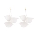 thumbnail image 1 of Sonducket Pendientes colgantes de flores de tela elegantes y hermosos para mujer, joyería llamativa, pendientes de flores Ropa, zapatos y accesorios Miscelánea blanco, 1 of 6