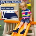 thumbnail image 3 of Toddler Non Slip Socks 15 Pairs, Boys Girls Grip Socks with Grippers for 1-10 Years Kids Anti Skid Sock, 3 of 7