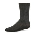 thumbnail image 6 of MeMoi Cable Knit Cotton Blend Knee High Socks - Girls - Female, 4, Charcoal, 6 of 11