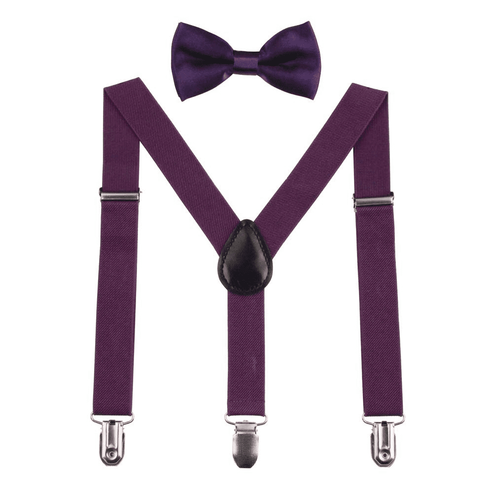 Rust bow tie and Suspender Set for baby/toddler/teen/adult Accessoires Riemen & bretels Bretels 