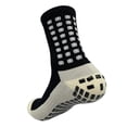 thumbnail image 5 of Calcetines de fútbol hasta la mitad de la pantorrilla para hombre, con fondo de toalla engrosado, absorbentes de sudor, dispensados, calcetines deportivos de fútbol antideslizantes, 5 of 5
