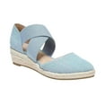thumbnail image 3 of Juebong Sandals clearance Espadrilles Wedge Sandal Women Girls Dresssy 2024 Elastic Ankle Strap Espadrilles Wedge Sandals Closed Toe Platform Casual Sandals Shoes, 3 of 5