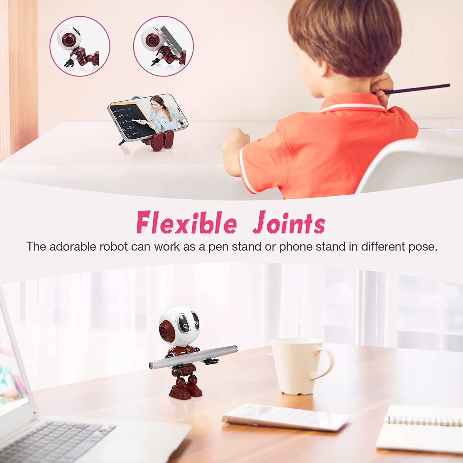 TFixol Robot Toy for Kids, Rechargeable Talking Robot for Boy and