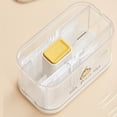 thumbnail image 4 of Clear Forks Set With Portable Case 50pcs Forks With Case Plastic Fruit Forks Refillable To Dispense Convenience, 4 of 4